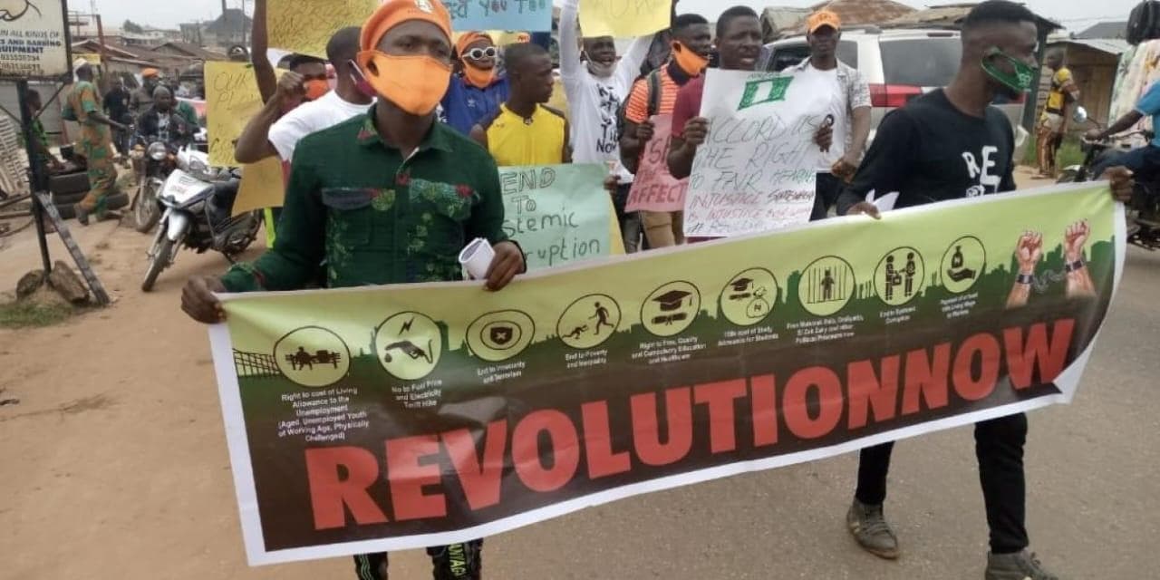 #RevolutionNow organisers list demands for nationwide protest